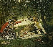 James Joseph Jacques Tissot Partie Carree oil painting